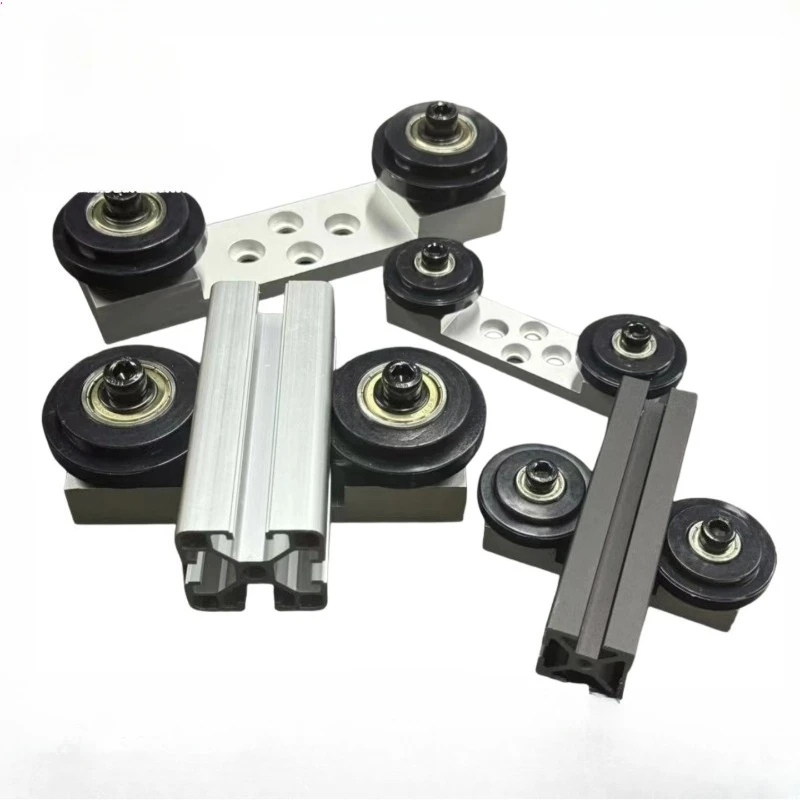 Aluminum Profile Moving Pulley Module 20/2550/40/4080 3D Printer DIY Moving Wheel Assembly Equipment