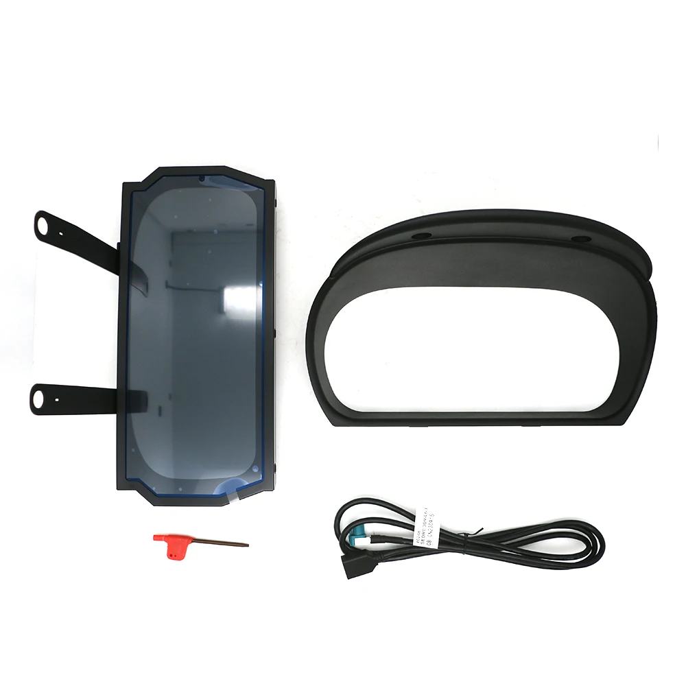 مجموعة أدوات لوحة قيادة السيارة IPS مقاس 12.3 بوصة لـ E90 مجموعة رقمية جديدة لسلسلة 3 2006-2011 #5