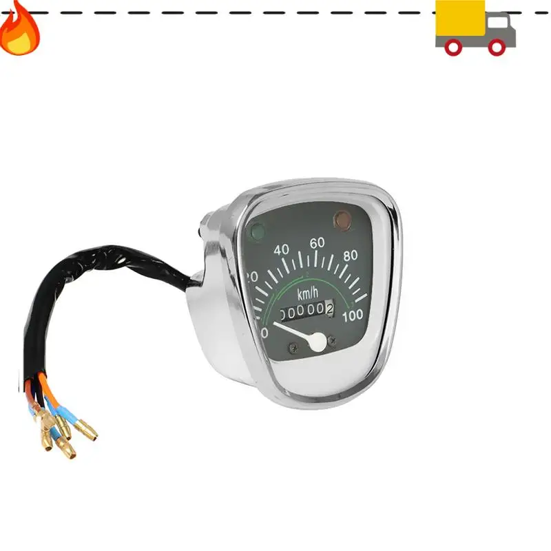 

2X Retro Speedometer Tachometer Odometer Instrument For Honda Passport Cub C50 C70 C90 C70MK3 Universal Gauges