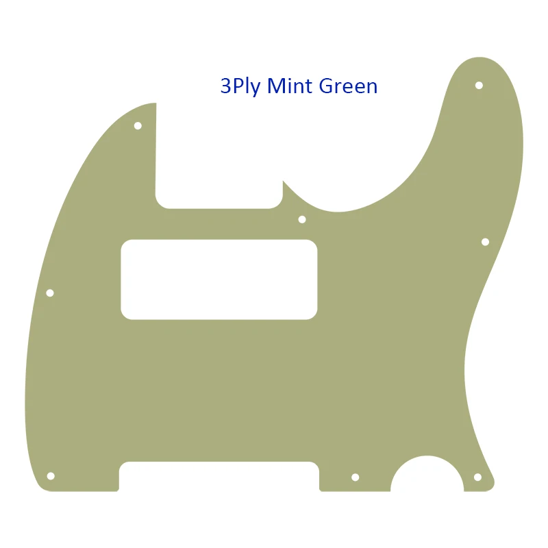 Xin Yue CUSTOM Guitar Parts -For US Standard 8 Screw Holes P90 Tele Telecaster Guitar Pickguard Scratch Plate, Multicolor Choice