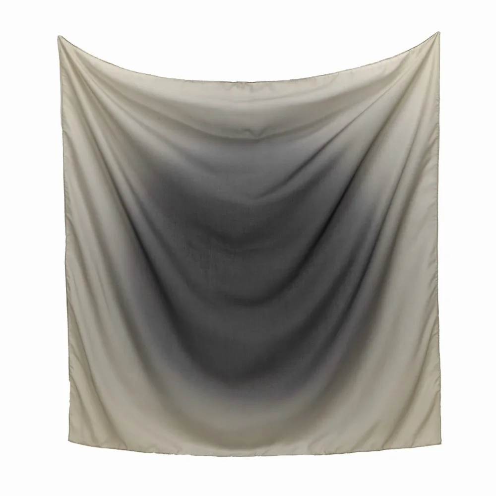 

110 x 110 cm Gradient Square Scarf Square Shape Large Size Muslim Hijab Breathable Ethnic style Style Islamic Shawl