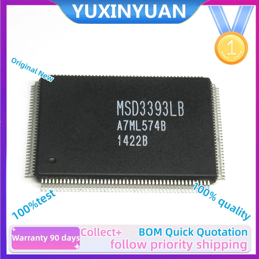 1PCS MSD3393LB MSD 3393LB MSD3393 QFP156 IC 100% Buen Estado YUXINYUAN