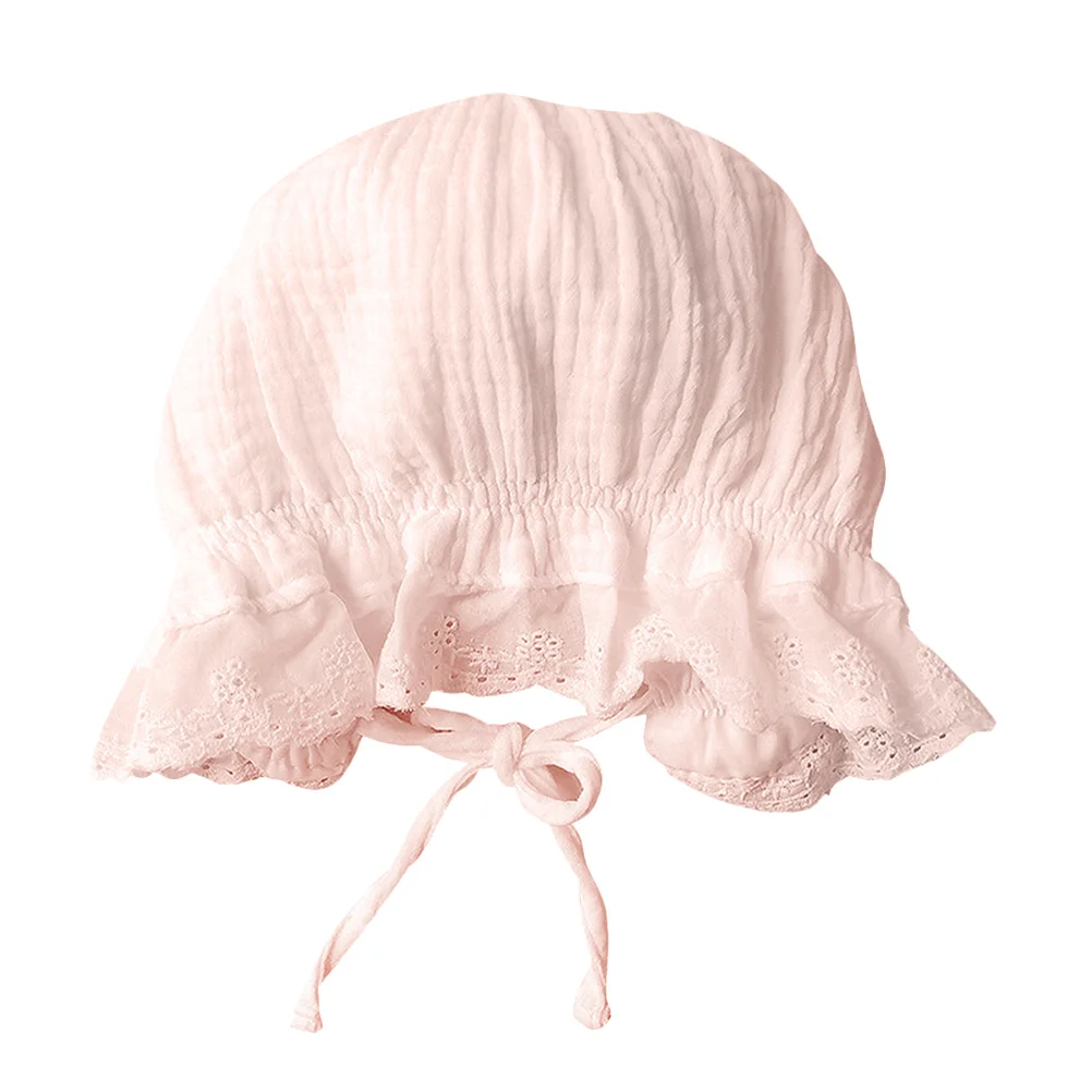 

Sunshade Court Hat Little Girl Lace Newborn Baby Summer Toddler Hats for Child Beach