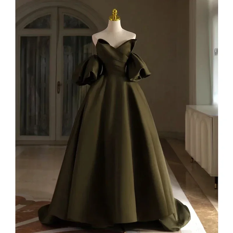 Robe de Soirée Longue de Luxe pour Femme, Tenue de Bal, pour Événements Spéciaux, Bal, Mariage, Élégante, 2023