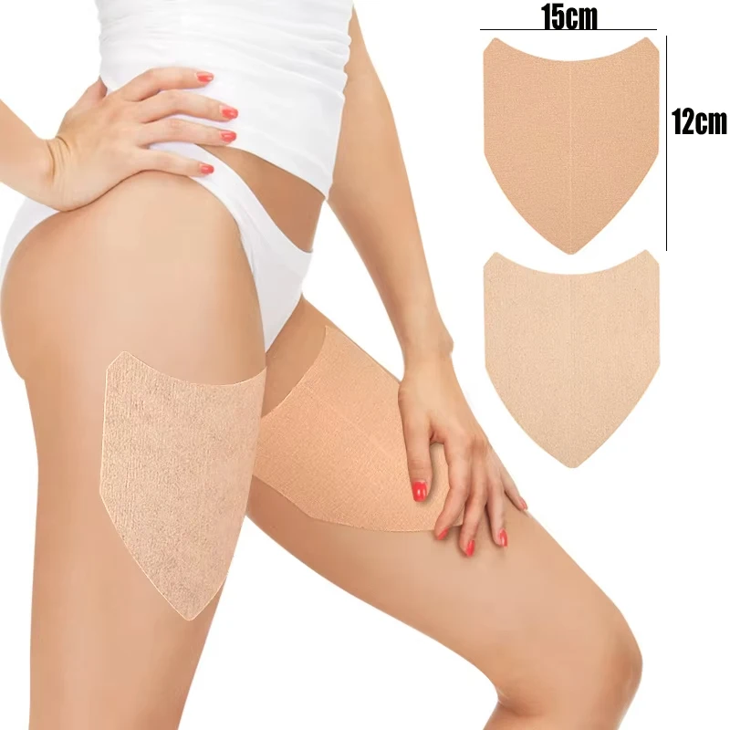 10/20/40Pcs Disposable Invisible Anti-Chafe Thigh Patches No Trace Skin-Friendly Body Anti-Friction Stickers for Women Daily Use