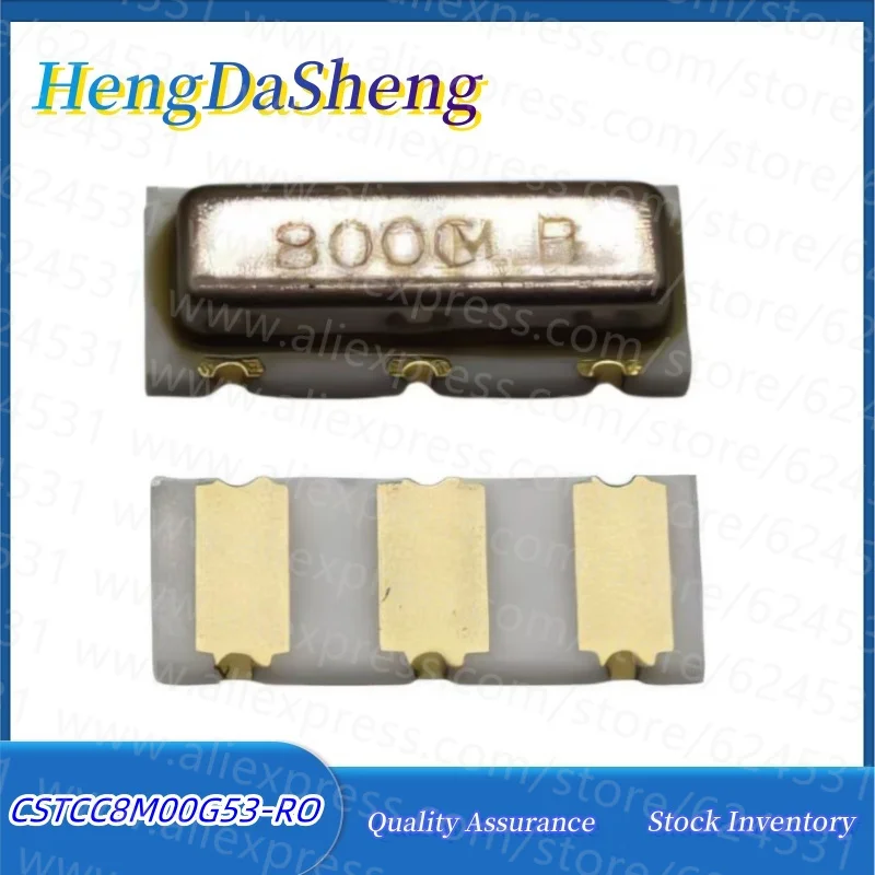 10pcs Patch Ceramic Crystal CSTCC8M00G53-RO 3*7 8M 8MHZ 8.000MHZ Murata 3P