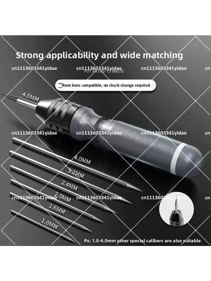 Tungsten Electrode Sharpener 1-4mm Grinding Machine with Quick-Clamp for Welding Needles