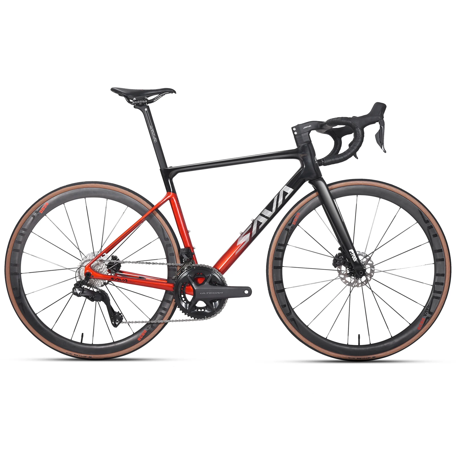 AliExpress SAVA Full Carbon Road Bike 24 Speed Ultra-Light 7.2kg Electronic Shifting T1000 Frame with SHIMAN0 Ultegra 8170 Di2