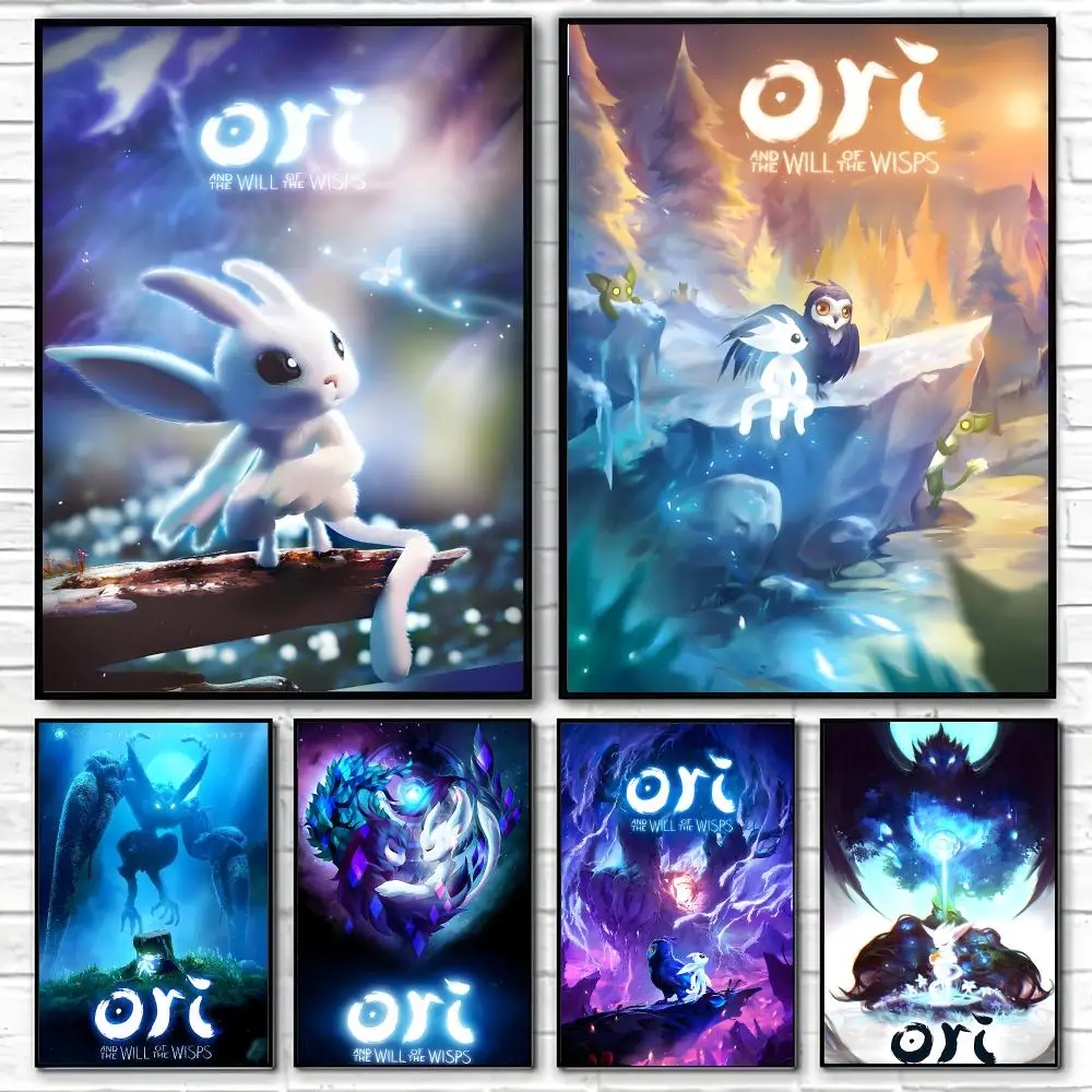 Game Ori and the Blind Forest Poster Poster High Quality Wall Art for Home Office Bedroom Living Room Perfect