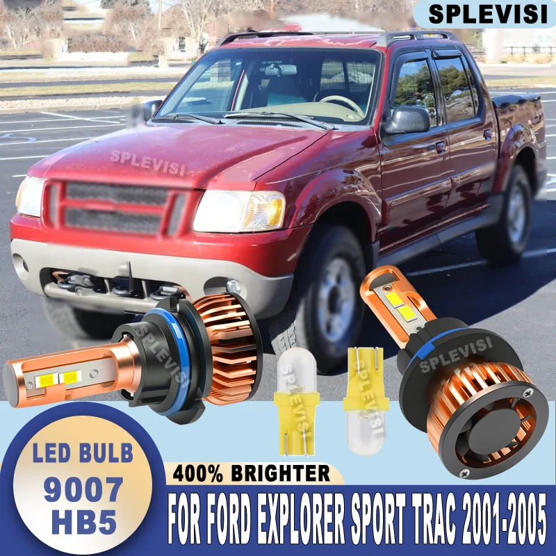 

Освещение темных дорожек и улучшение безопасности вождения в ночное время, светодиодная фара для Ford Explorer Sport Trac 2001, 2002, 2003, 2004, 2005,