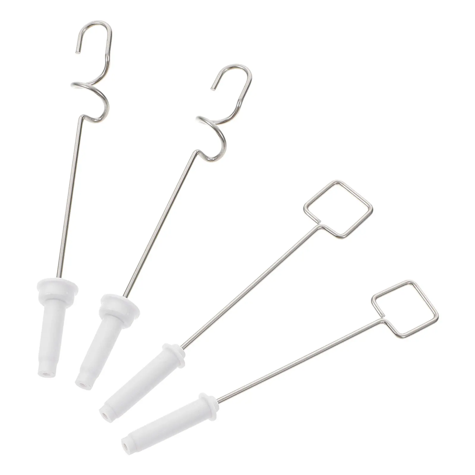 4Pcs Pigment Mixer Heads Premium Metal Plastic Electric Stirrer Replacement Paint Pigments Mixing Tool Gouache Color Blending