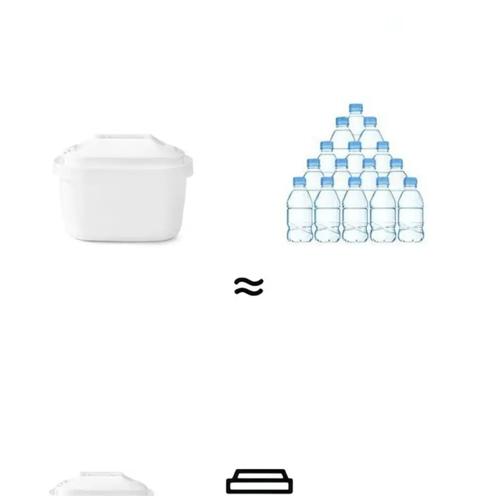 3.5L Water Filter Pitcher Home Purification Kettle For Tap Water Removal Of Impurities Sediment Rust Kitchen Gadget