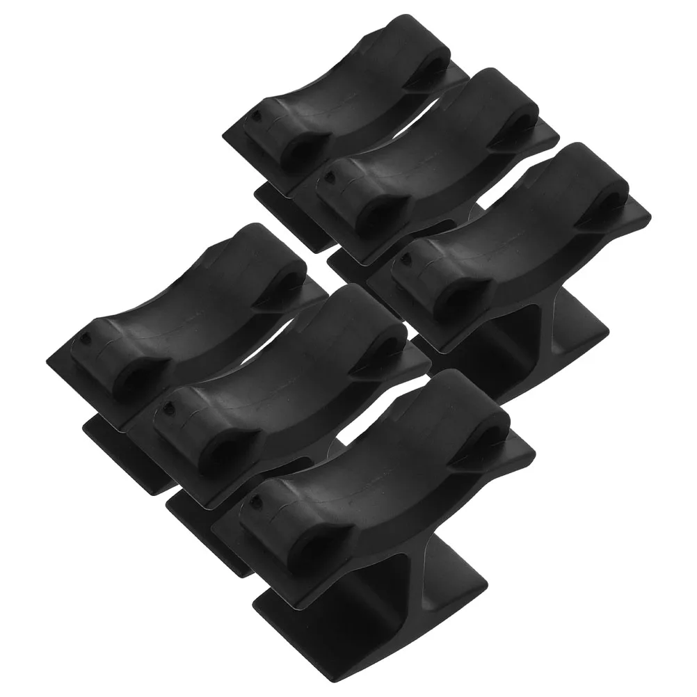 

6pcs Whistle Finger Clip Holder for Referee Accessories Outdoor Training Emergency PVC Whistle Grips Clamp for Soccer