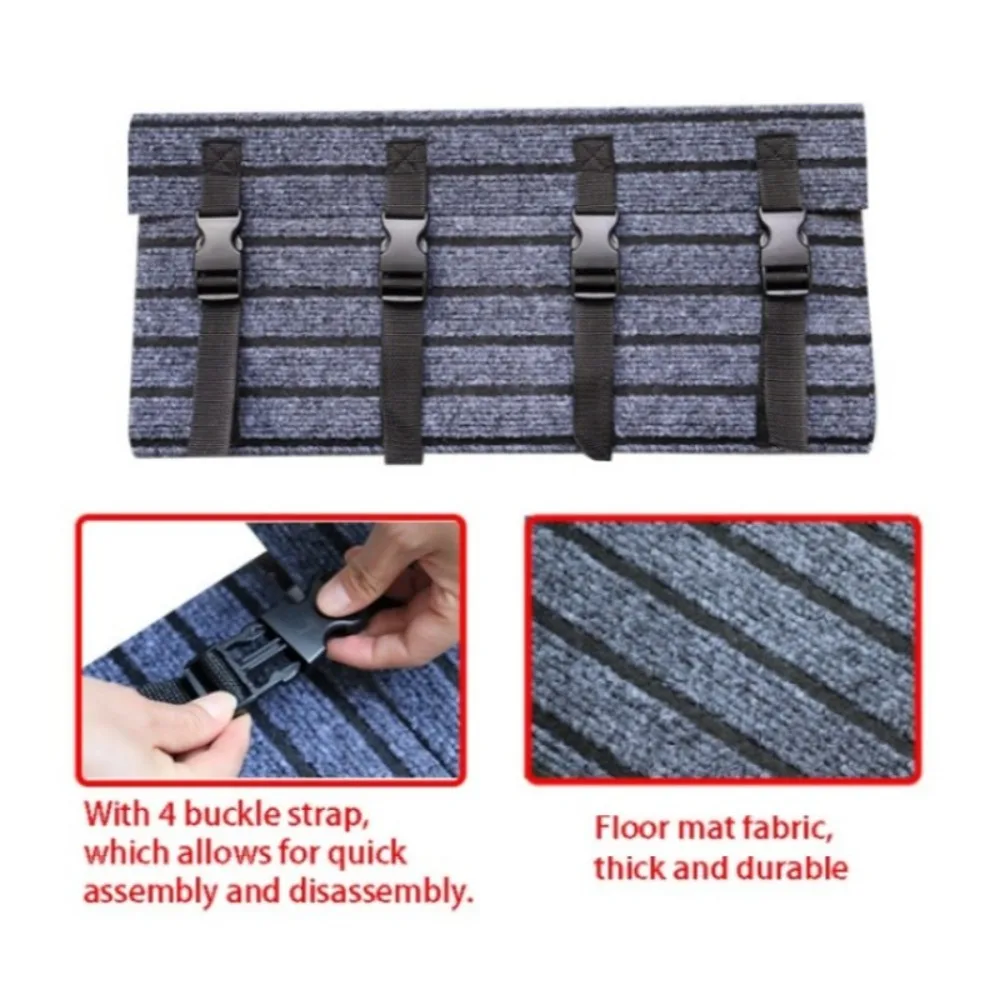 عدم الانزلاق قابل للتعديل RV خطوة حصيرة تخييم درج فقي وسادة سهلة التركيب تنظيف الأوساخ حماية مقطورة تخييم فان الملحقات