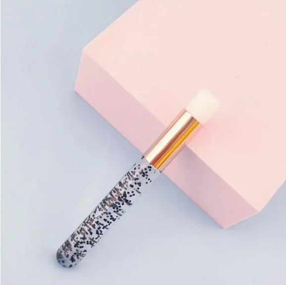 vvocci Nose Face Clean ToolProfessional Pink Shining Eye Eyelash Extension Shampoo Cleaning Brush Lash Lift Foam Cleaner Brushes