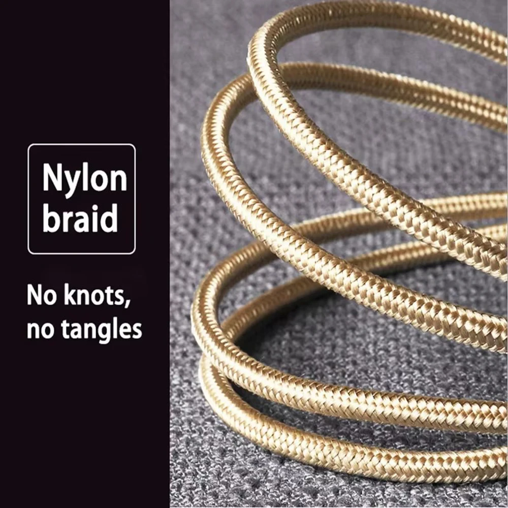 USB A To Type C Cable Date Sync Fast Charging Nylon Braided Wire Charger Cable For Samsung Huawei Android USB C Mobile Phone 1M