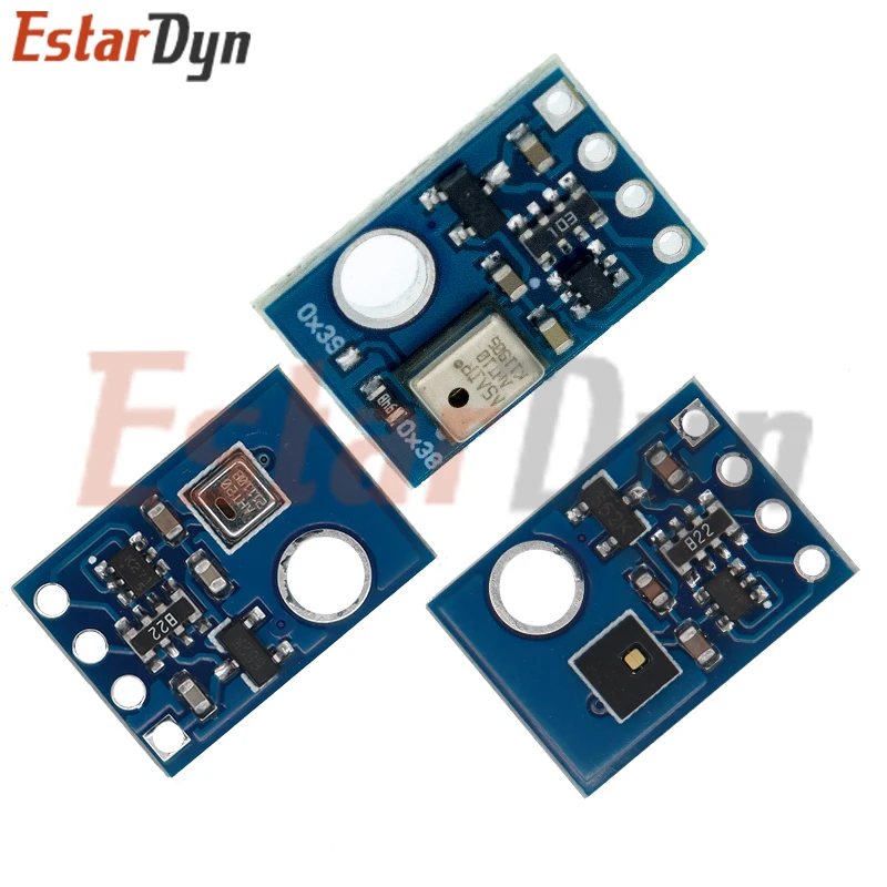 AHT10 AHT20 AHT21 High Precision Digital Temperature Humidity Sensor Measurement Module I2C Communication Replace DHT11 SHT20