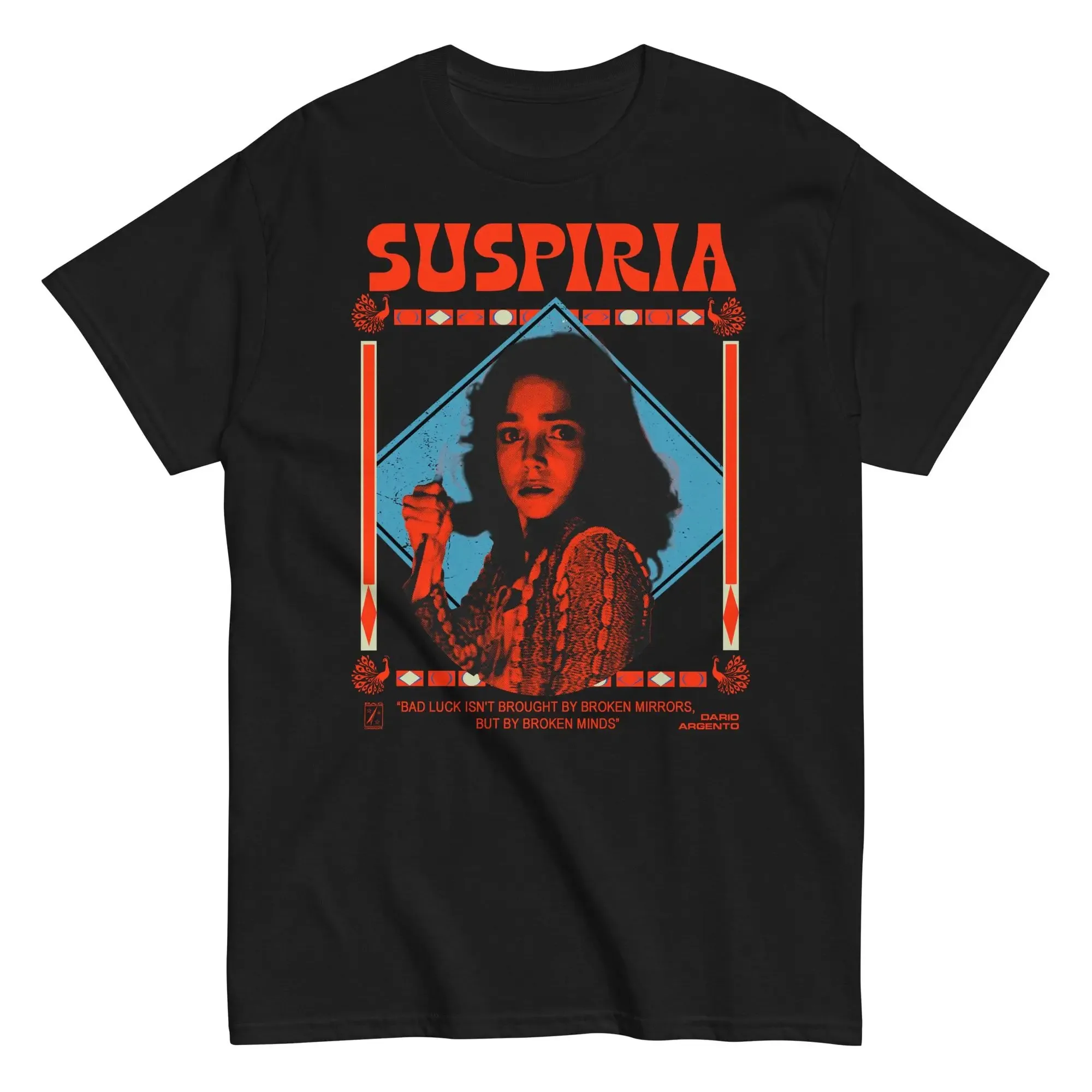 

Новинка 2024 года, футболка Suspiria, футболка Suspiria 1977, подарки из фильма ужасов, летняя футболка для мужчин и женщин, мужская футболка с круглым вырезом, хлопковая футболка