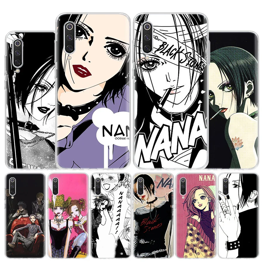 NaNa Osaki Anime Phone Case For Xiaomi Poco X6 X5 X4 X3 Nfc F6 F5 Pro F4 Gt F3 F2 F1 M5S M4 M3 5G Fundas Soft Shell For Xiaomi P