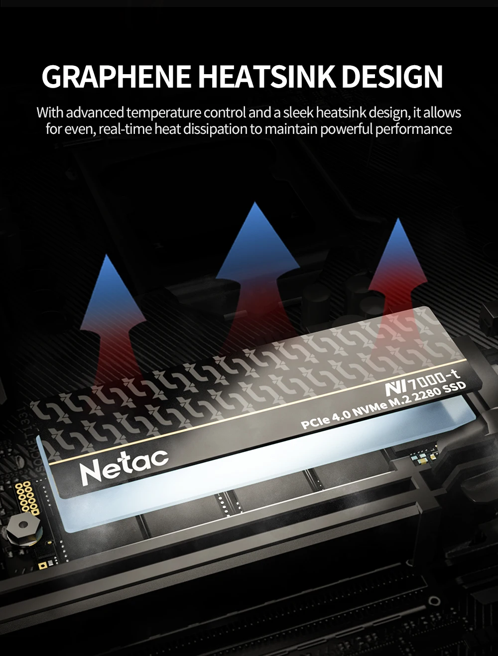 Netac M2 NVMe SSD 2 TB 512 GB 4 TB SSD 1 TB interne Solid-State-Festplatte M2 PCIe 4.0x4 2280 SSD-Laufwerk für PS5 Laptop PC – Detail 16
