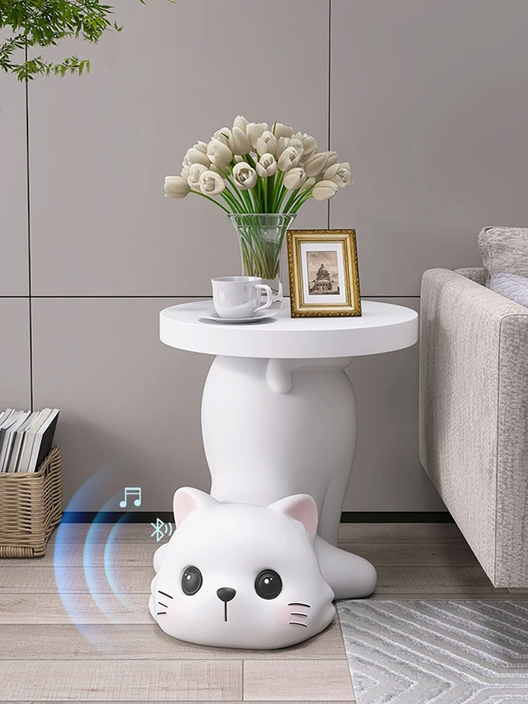 

Home Decor Cat Statue Large Floor Decoration TV Cabinet Ornaments Bedside Table Tea Tables Housewarming Gift Interior Figurines