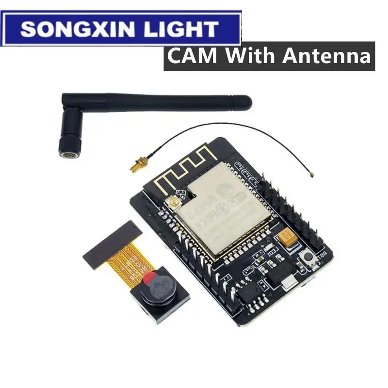 Placa de desarrollo ESP32-CAM MICRO USB, serie ESP32 A WiFi, cámara ESP32, CH340, CH340G, 5V, Bluetooth + OV2640