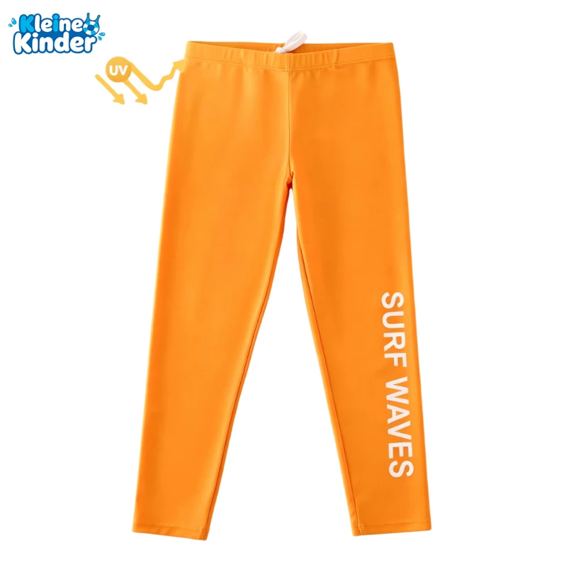 UPF 50+ Kids Youth Long Swim Leggings Anti-UV Sun Protection Quick Dry Surf Pants Boys Girls Water Trousers for Beach Pool Surf