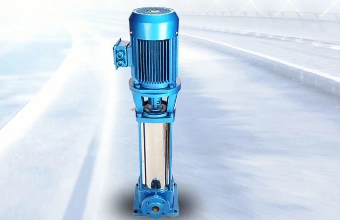 Multi-stage pump Stainless steel multi-stage pipeline centrifugal High-rise water supply booster High lift construction