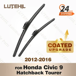 LUTEHIL's Silicone Front Wiper Set For Honda Civic 9 Hatchback Tourer 2012 - 2016 2013 2014 coated windshield wiper blade 26