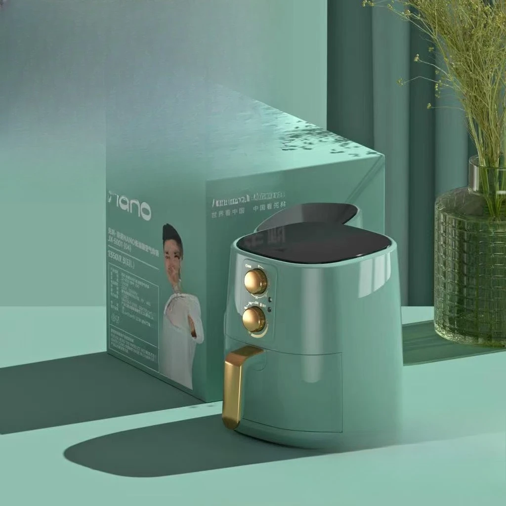 Air fryer Large capacity Less oil fume Electric oven Multifunctional electric fryer Non-stick pan Oven visual flip