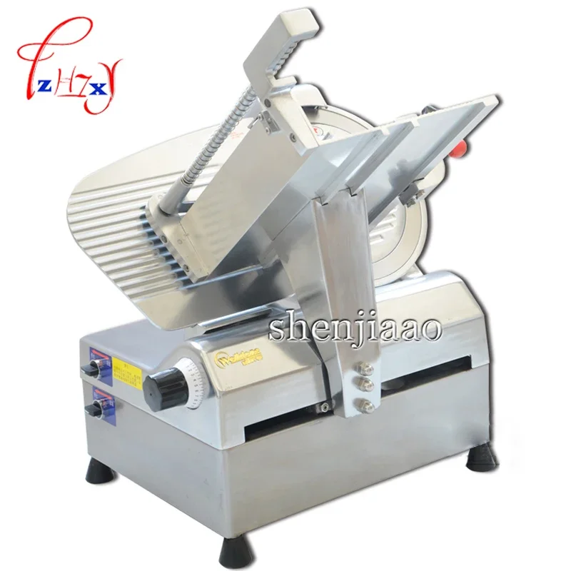 

220V Automatic cut meat machine WED-B300A-1 Automatic Restaurant 12 inch meat slicer pork hot dog slicer 1pc