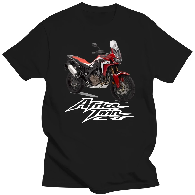 2019 Hon Africa Twin Crf 1000 Motorcycle Motorrad Men\'S T-Shirt 2019 Fashion Unisex Tee