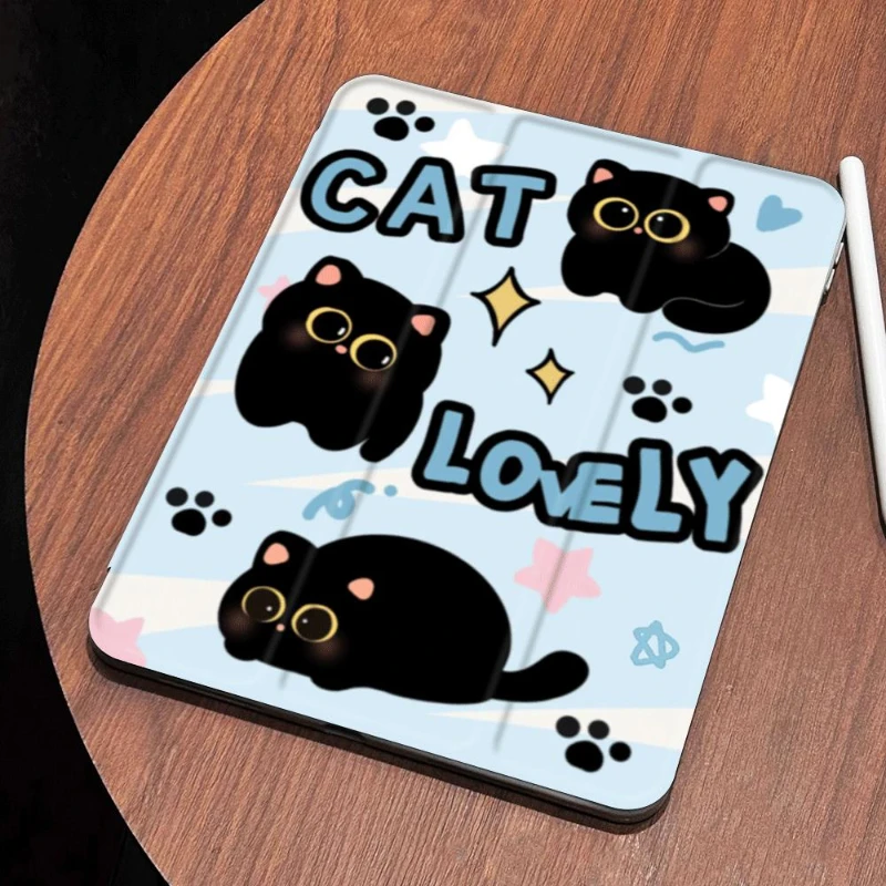 Case Funda Accessories for IPad Air 6 Case IPad 10th Gen Air 5th 4th 10.9 Pro 11 2nd 3rd 4th IPad 10.2 7th 9th 8th Cat Lovely