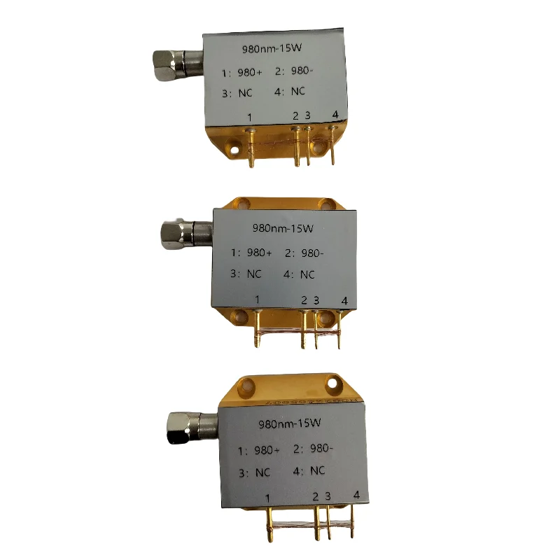15W High Power 980nm Fiber Coupled Laser Diodes Module Product Category Semiconductor