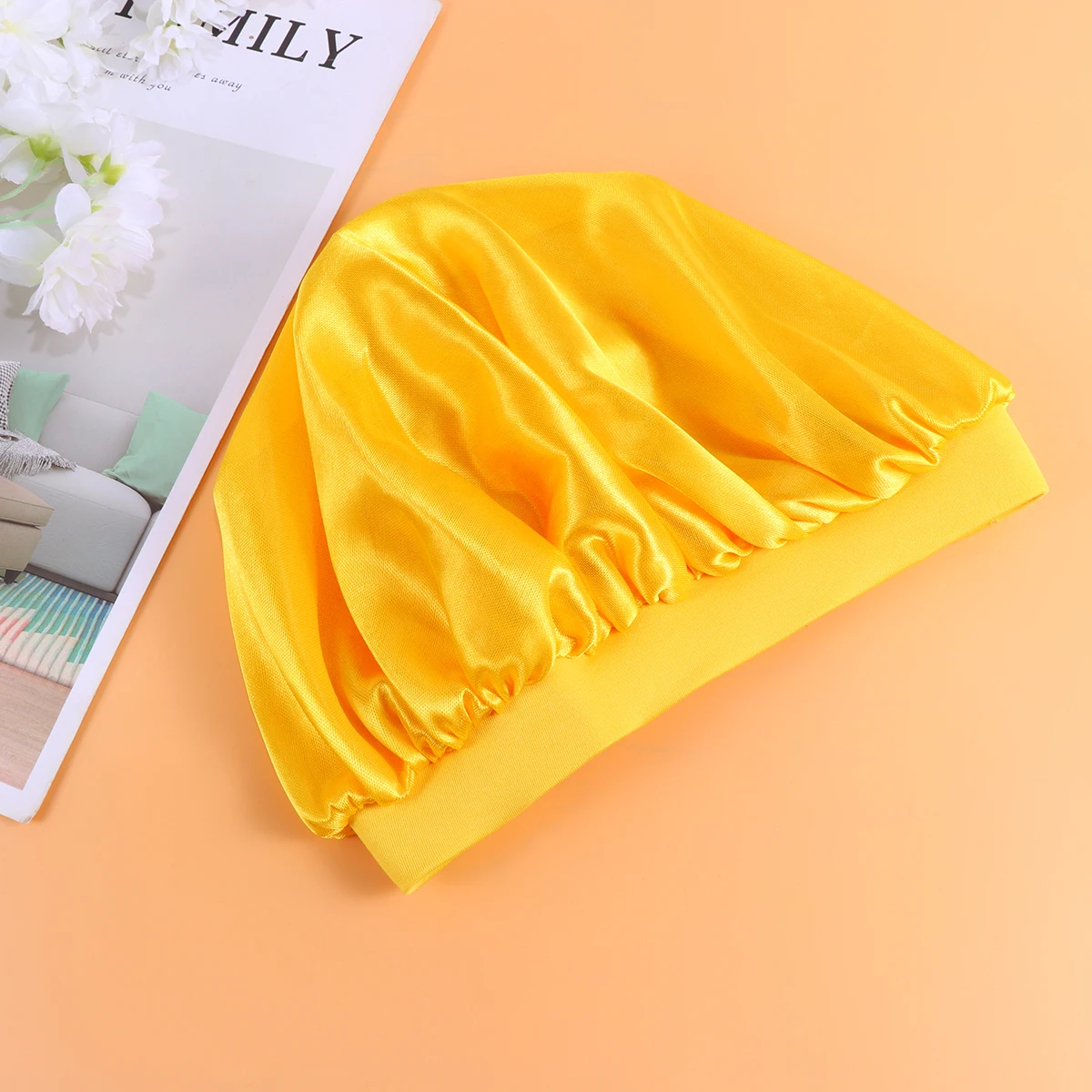 

3 Pcs Sleep Hair Cap Baby Bonnet Sleepig for Kids Headband Toddler Bathing Child Silk