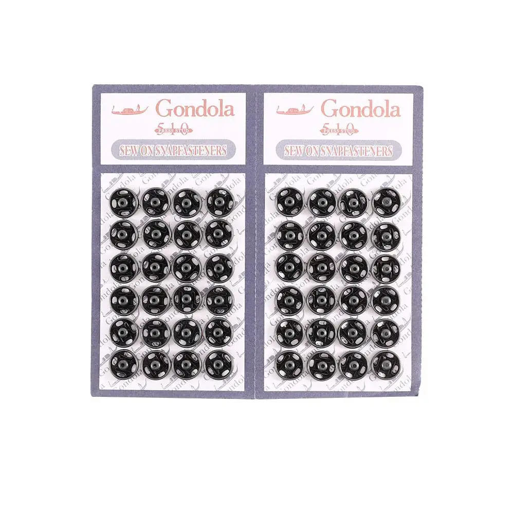 Handmade 6/8mm Accessories Handmade Fabric Apparel Sewing Invisible Button Metal Buckle Sewing Buttons Sewing Accessories