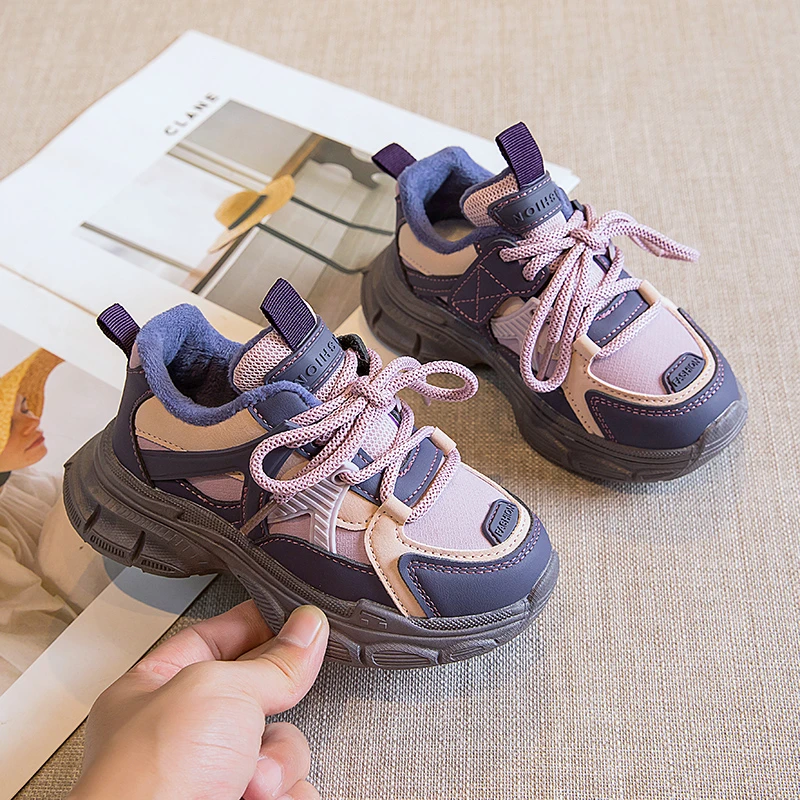 

New Girls' Fashion Casual Shoes Autumn Girls' Sports Shoes Children's Shoe Versatile Boys' Running Shoe Anti Slip Girls' Shoes