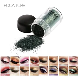 Wholesale FOCALLURE 18 Colors Glitter Liquid EyeShadow Shimmer Shine Diamond Pigment Eye Shadow Powder Makeup Cosmetic for Women