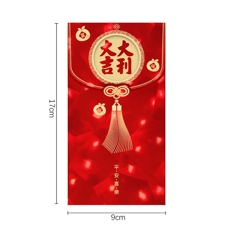 6Pcs Chinese New Year Red Bag Spring Festival Red Envelopes 3D Snake Lucky Money Pockets Chinese Zodiac Snake Year Red Envelopes