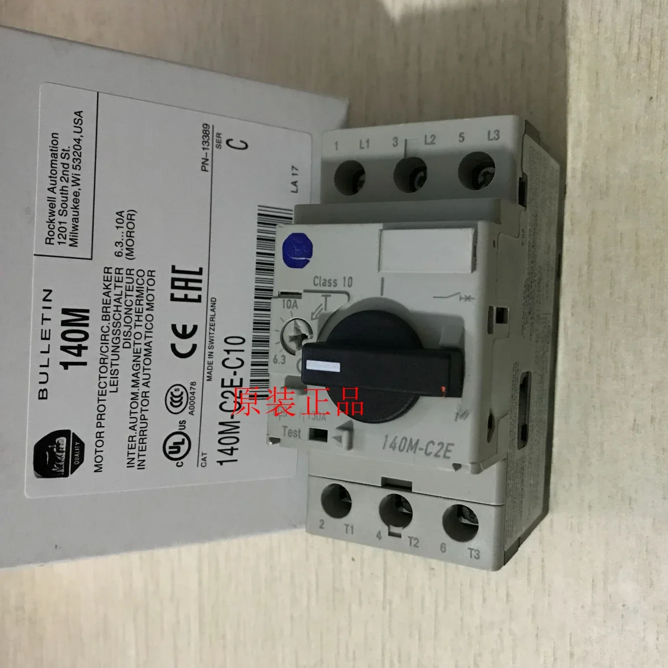 

New AB Motor Circuit Breaker 140M-C2E-B40 140M-C2E-C10