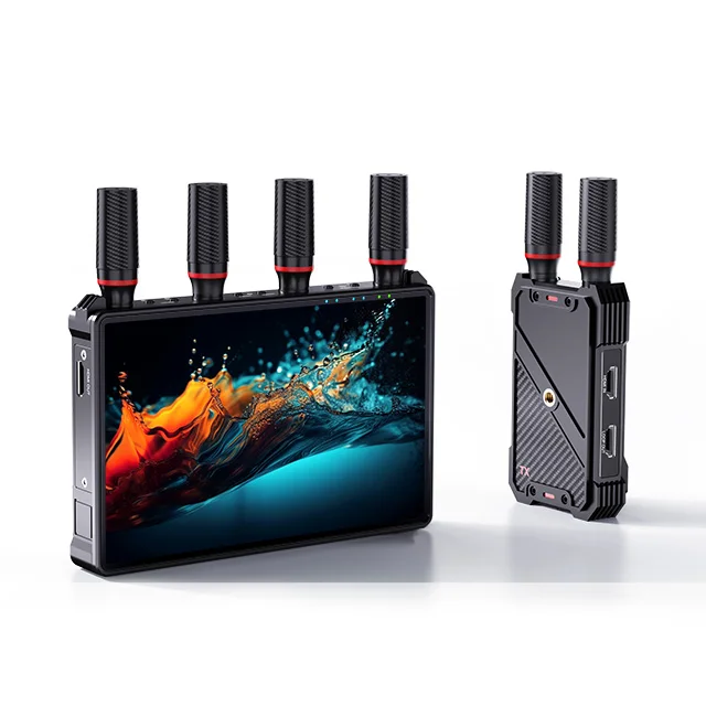MS7inch Screen 400M Wireless Distance HDMI Wireless Video Transmitter and Receiver Outdoor Events Indoor Support 1TX to 5RX Scre