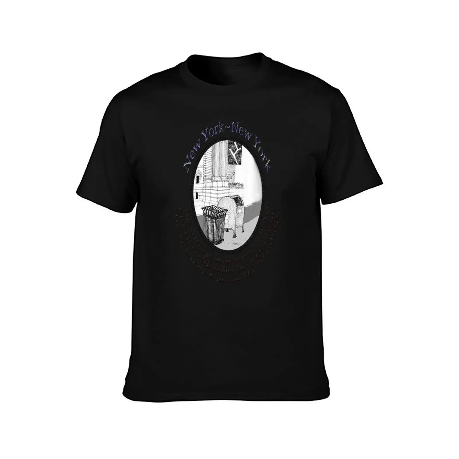 NYC-the Metropolitan Museum of Art is closed Mondays T-Shirt Breathable Basic Cotton T-Shirt