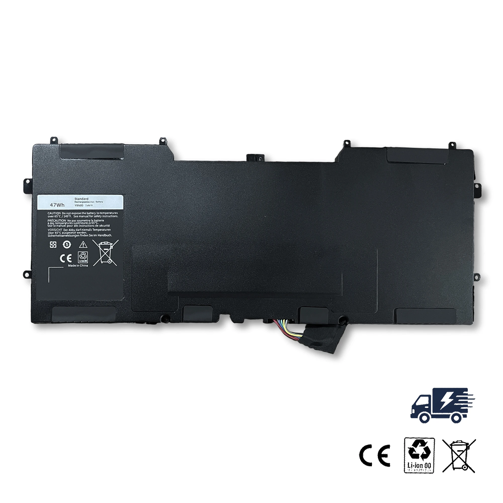 Replacement New C4K9V Y9N00 47Wh Battery for Dell XPS L322X L321X 13 9333 12 9Q33 L221x