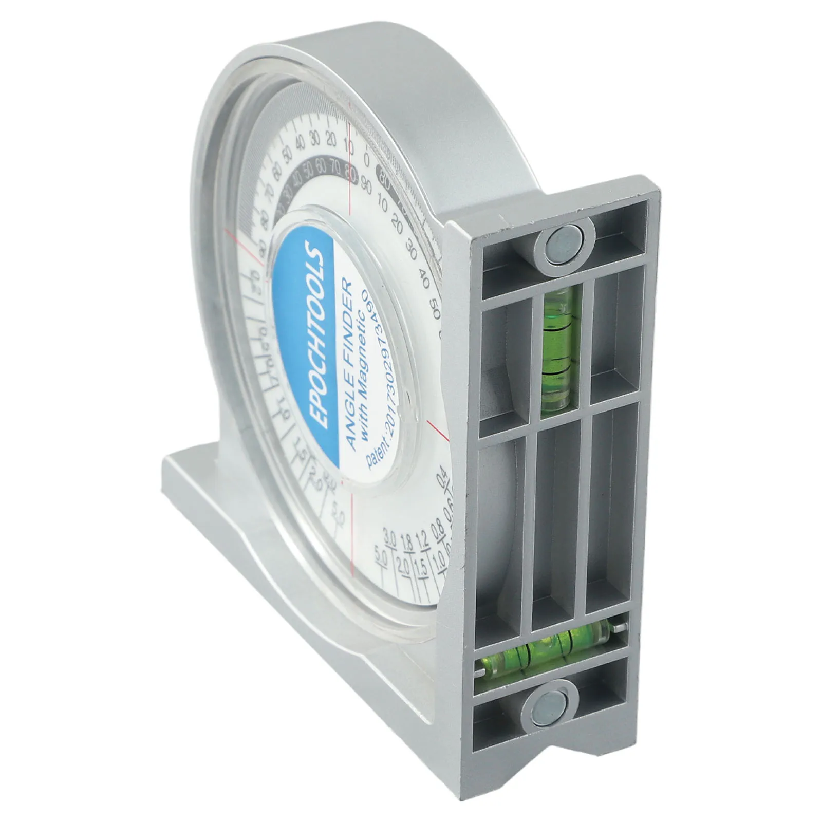 Измеритель уровня наклона, инструмент для измерения уровня 100 г 95x95x30 мм, акриловый локатор угла, магнитный измеритель, транспортир, инструменты для наклона, новейшие