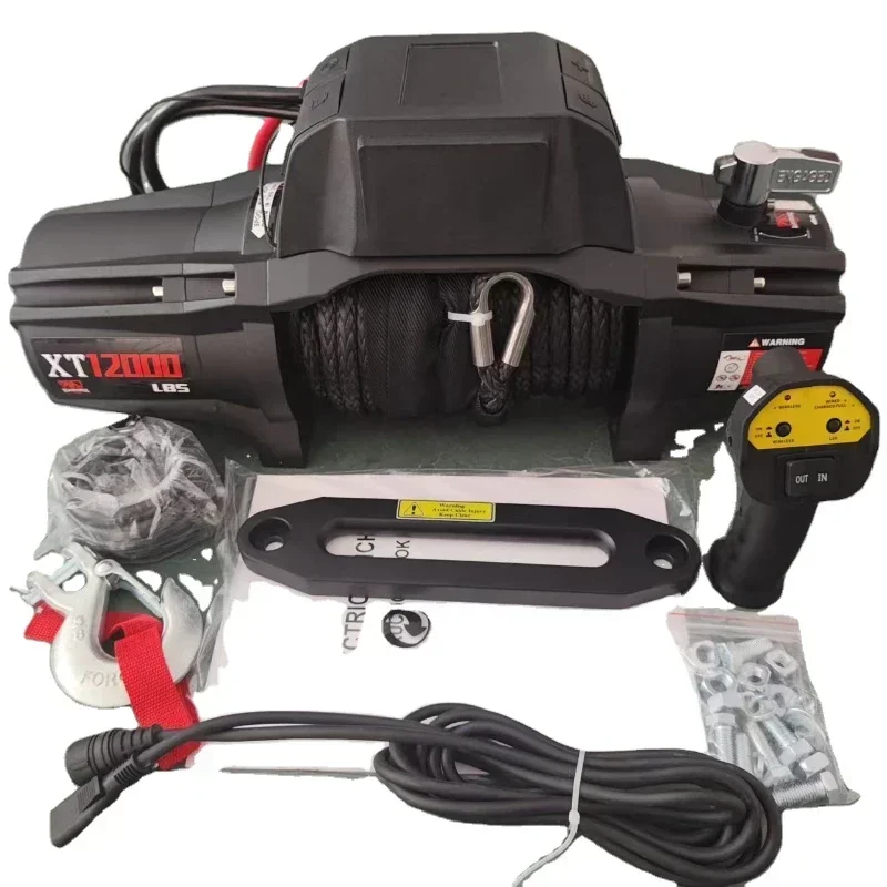 

New Design 12000LBS Electric Winch 4x4 Off-Road Electric Winch Hoist Hot sales