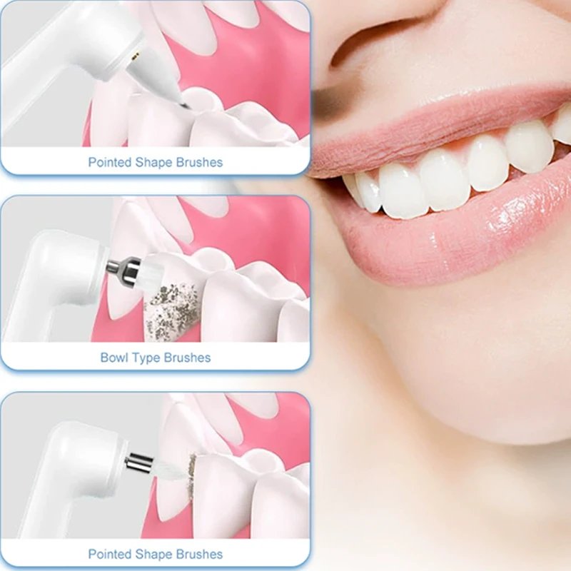

100Pcs/box Dental Multicolour Prophy Brushes Pointed Flathead Shaped Cleaning Polishing Disposable Used For Stain Removal