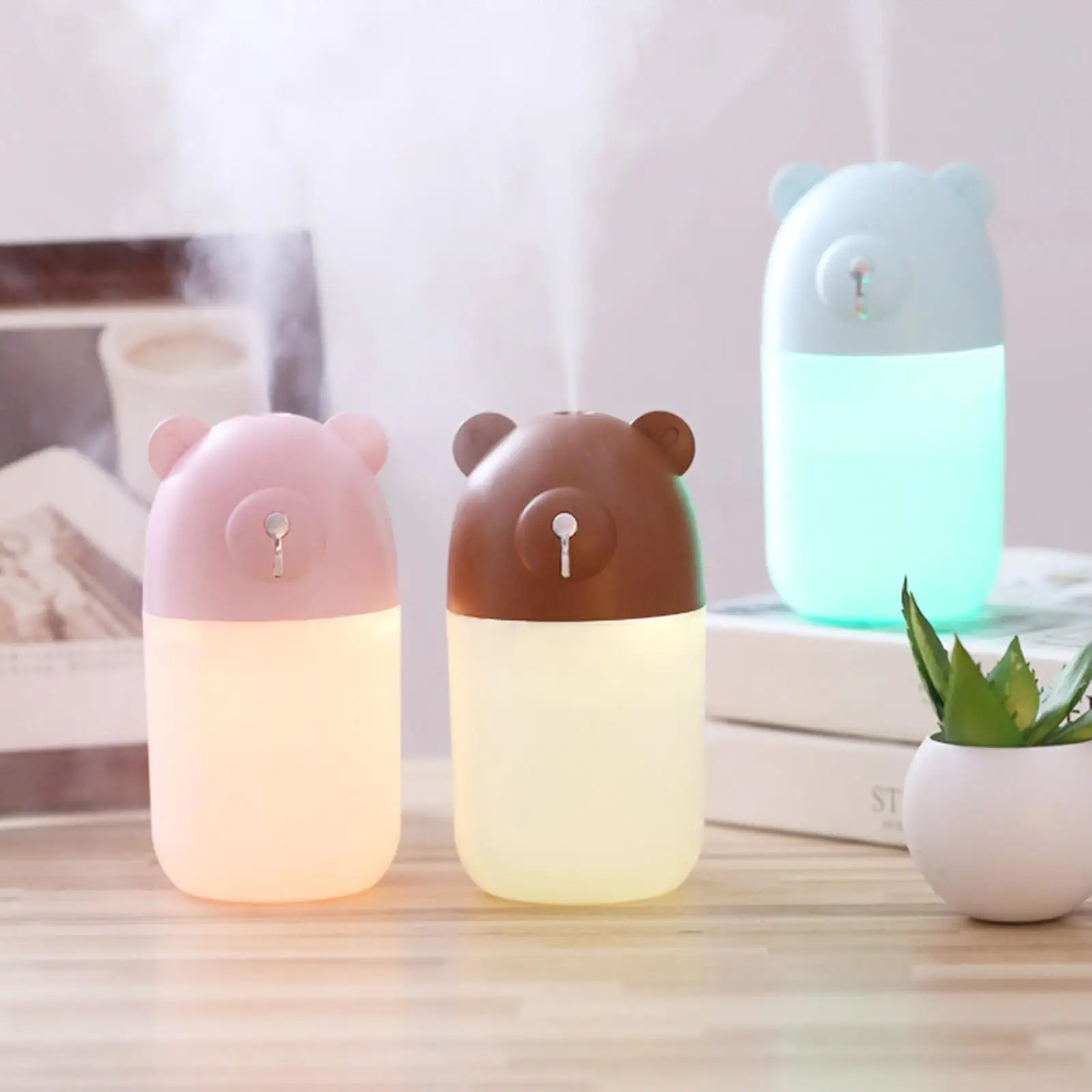 Cool Mist Humidifiers for Bedroom Easy to Clean & Control Auto Shut-Off