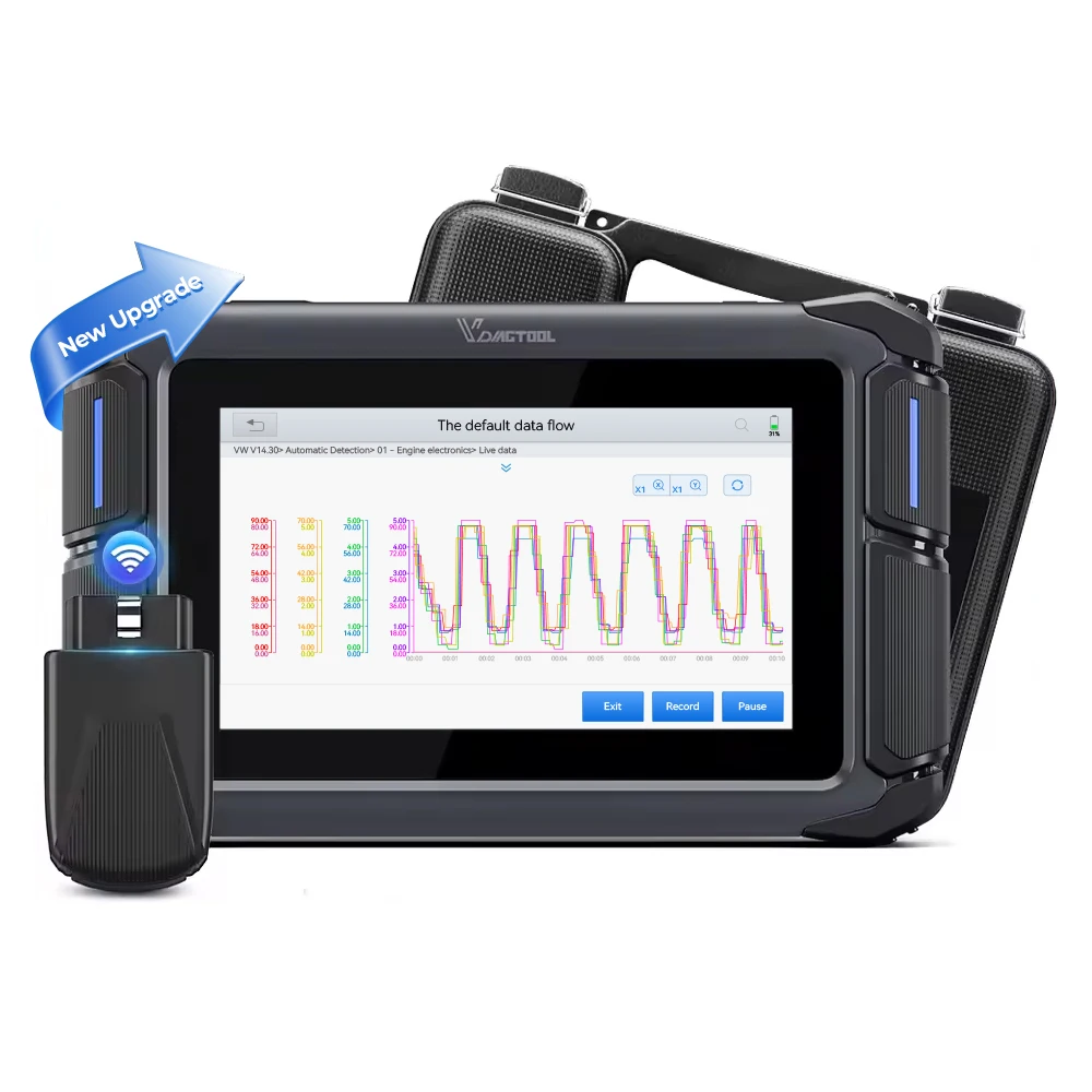 

Vdiagtool VD70S Wifi Diagnostic Tools Full System BiDirectional Test 2 Scanner ECU Coding IMMO FCA DoIP Support Car Scanner
