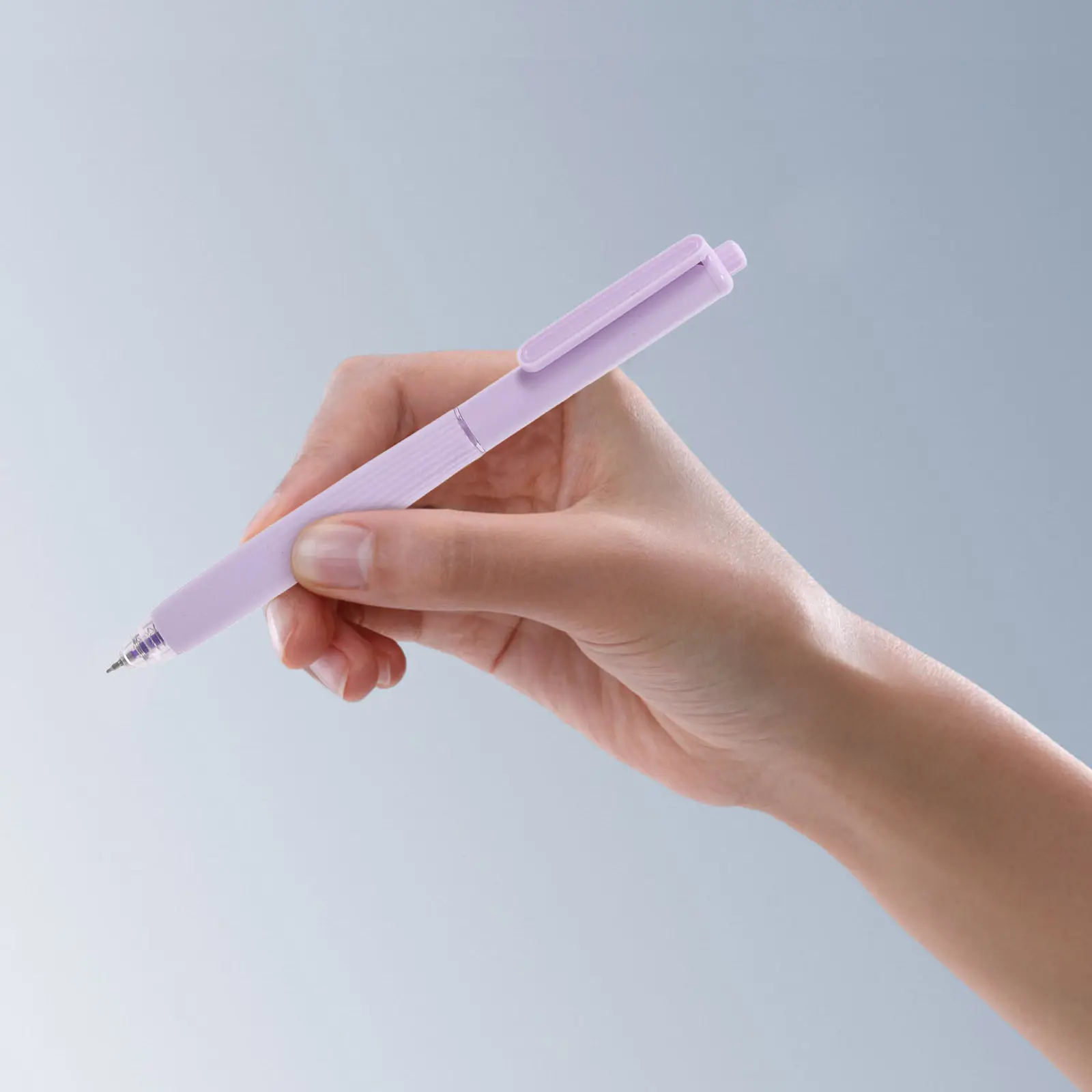5Pcs Aesthetic Gel Pens Japanese Design 0.5mm Fine Tip Smudge Proof Smooth Writing Cute Colorful Stationery for Students