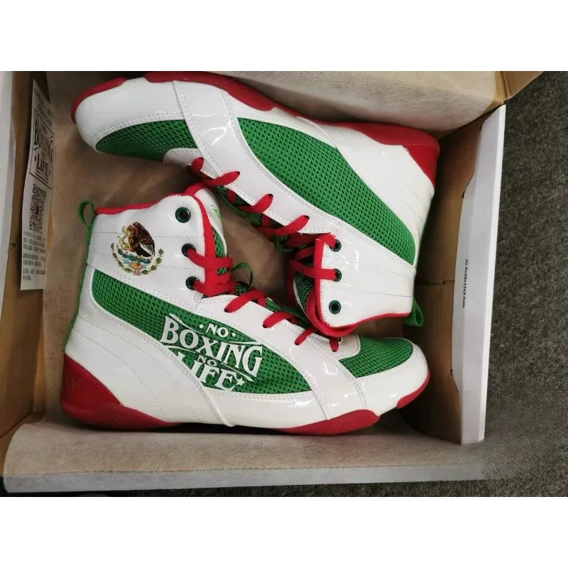 

Original Brand Professional Boxing Fighting Boots Top Quality Men Woman Wrestling Sneakers Designer Gym Training Shoe 35-45